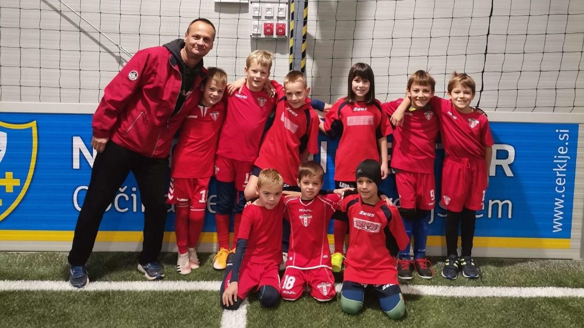 Kljub šolskim počitnicam v ekipi U8 pridno treniramo