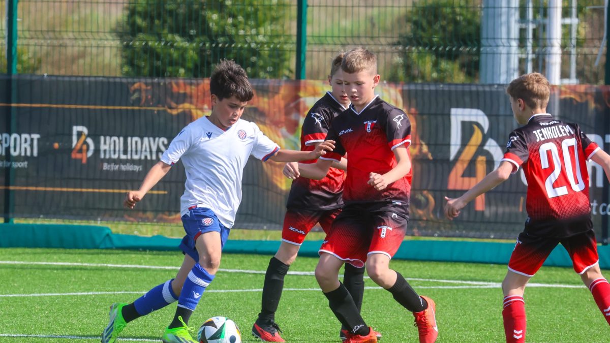 Nogometni utrinki z mednarodnega turnirja Umag Trophy
