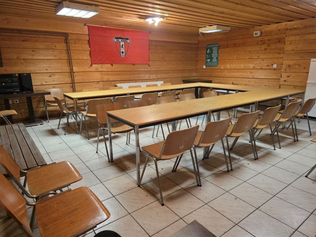 Klubski in garderobni prostori