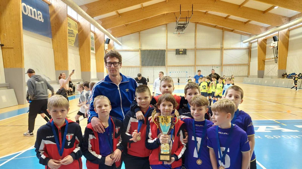 U10 osvojili 3. mesto v zimski ligi Baza Ljubljana