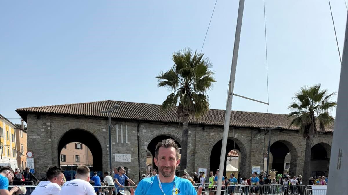 Dejan Robnik navdušil na Istrskem maratonu