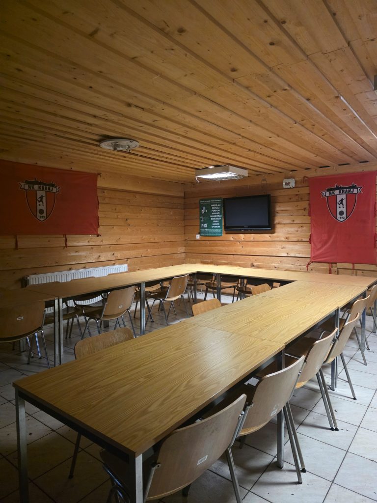 Klubski in garderobni prostori